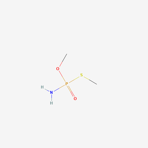 [amino(methylsulfanyl)phosphoryl]oxymethane